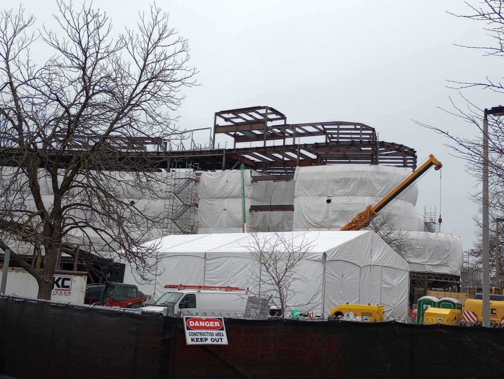 University of Chicago — New Tech Building Construction