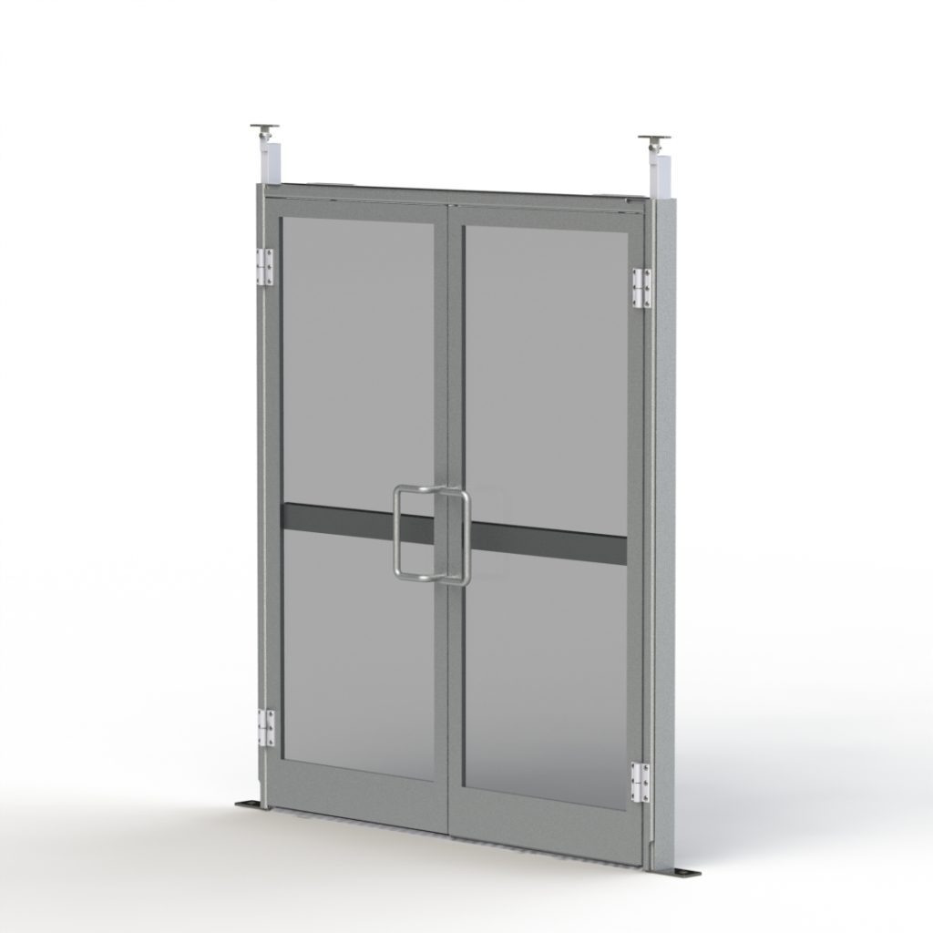 Glass Structure Double Door