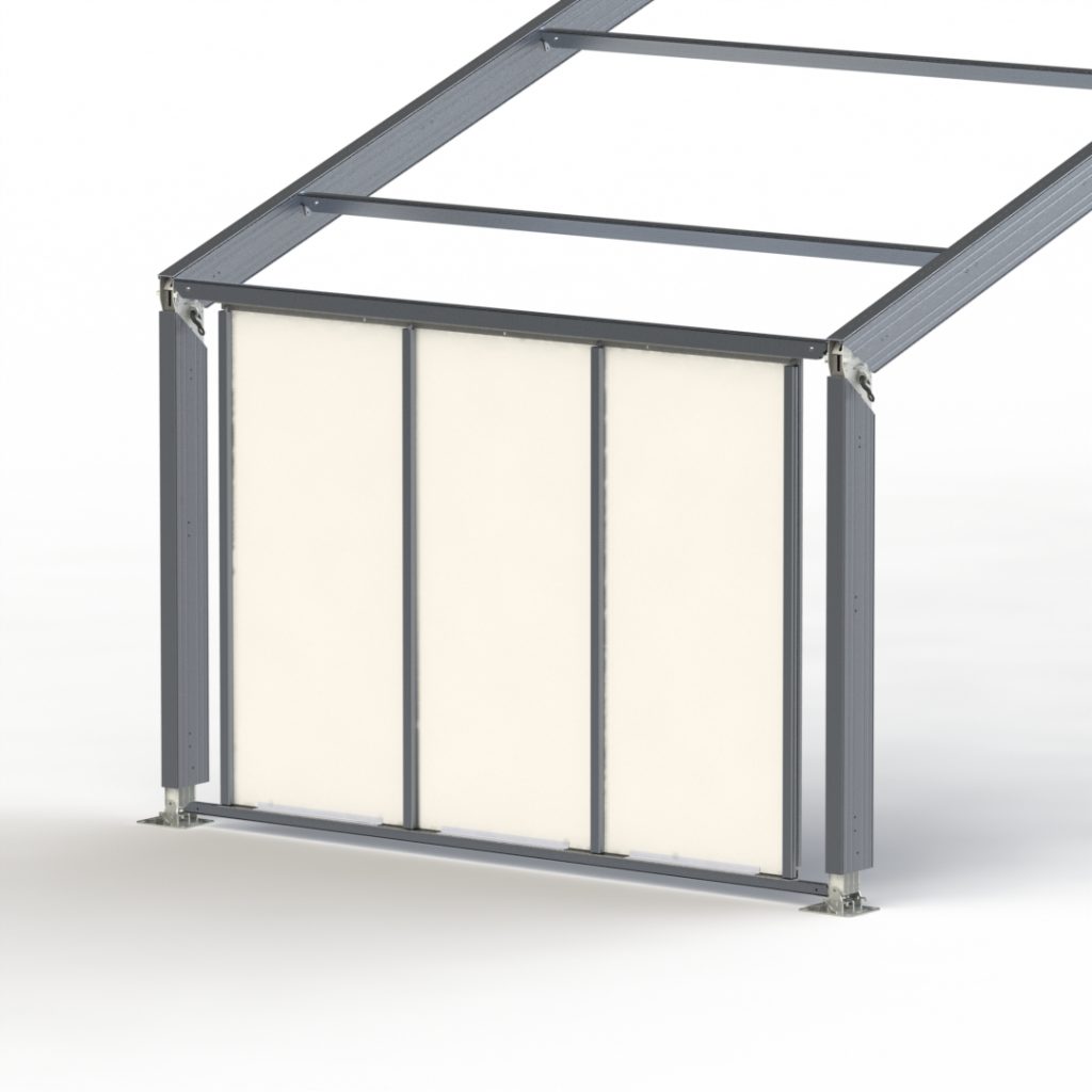 Aluminum Hard Panel Walls